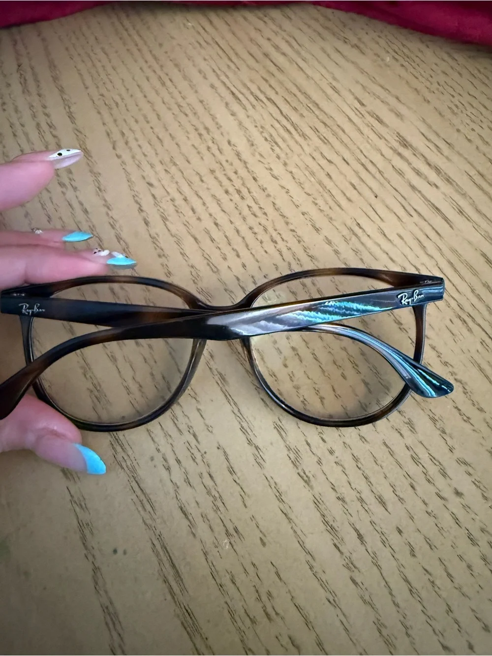 Ray-Ban Women's Brown Tortoiseshell Glasses